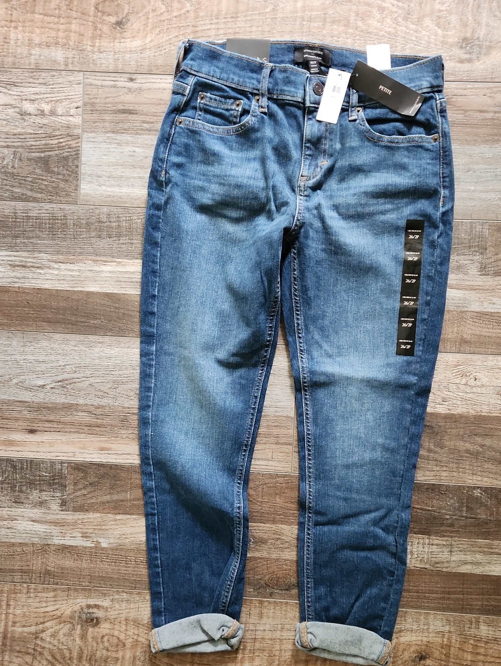 Banana Republic Blue Girlfriend Jeans